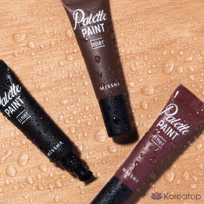 Гелевая подводка для глаз Missha Palette Paint, 6 г, коричневая, 1 шт., фото 6