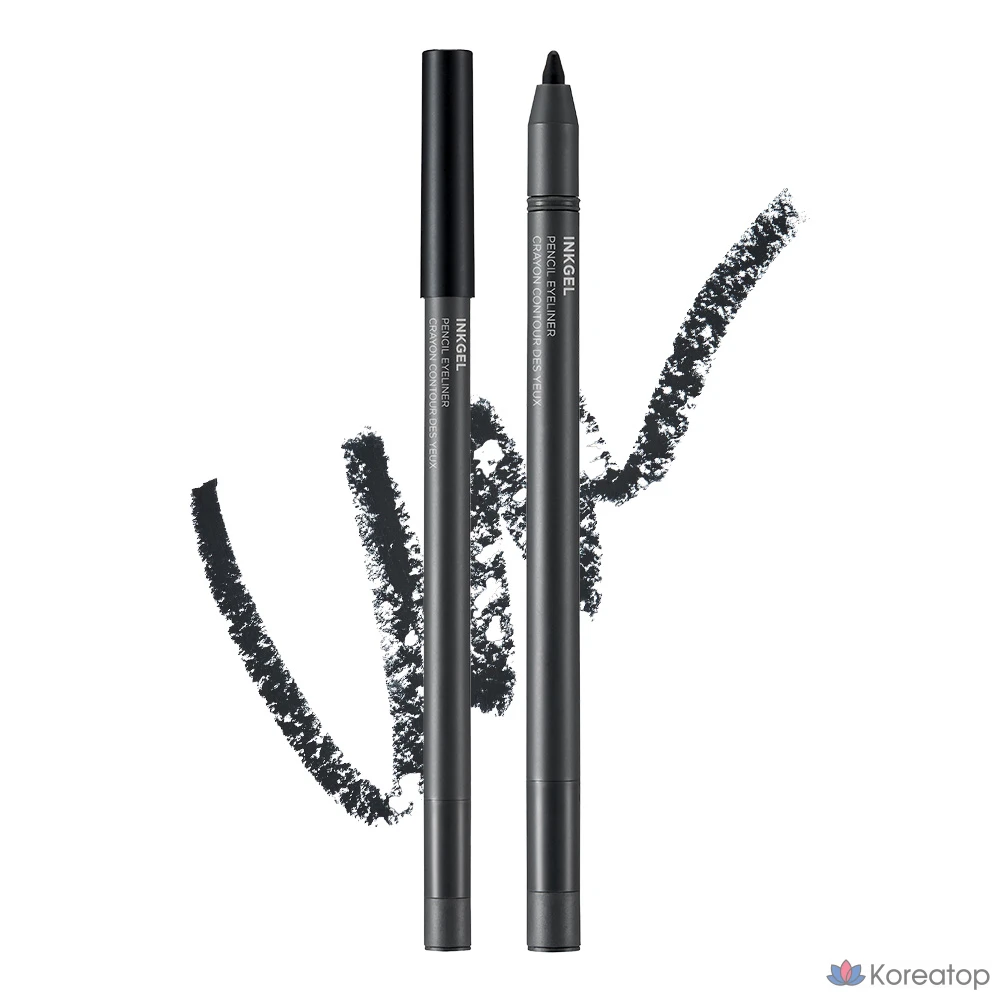 Гелевый карандаш для глаз FMGT ink, 0,5 г, 01 New York Black, 1 шт.