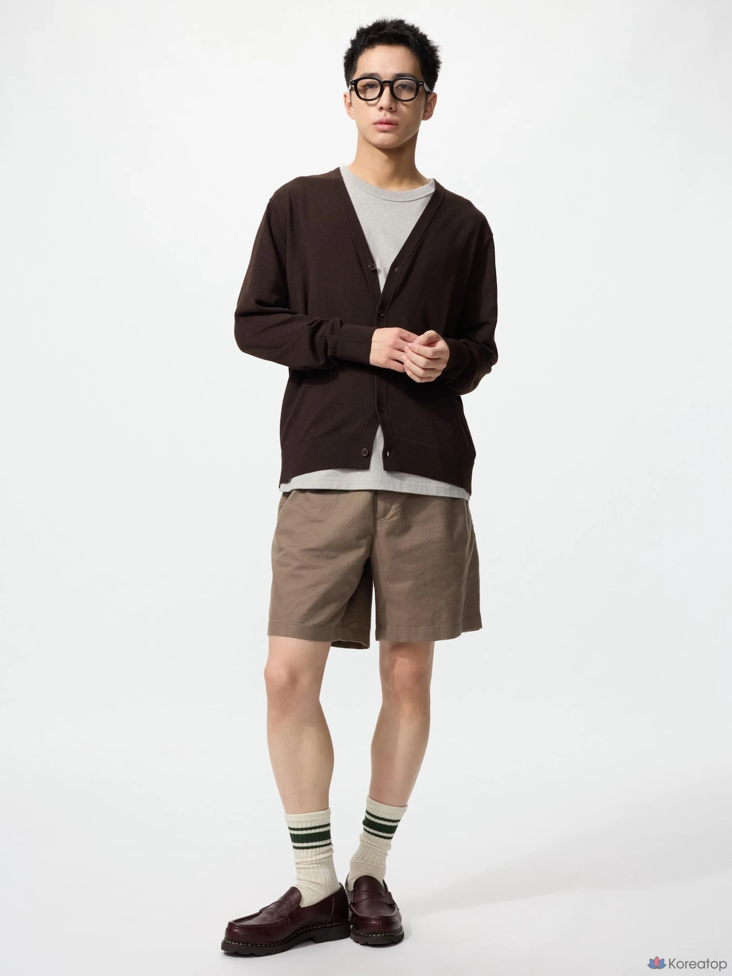 Шорты Uniqlo Linen Blend Easy Short Pants