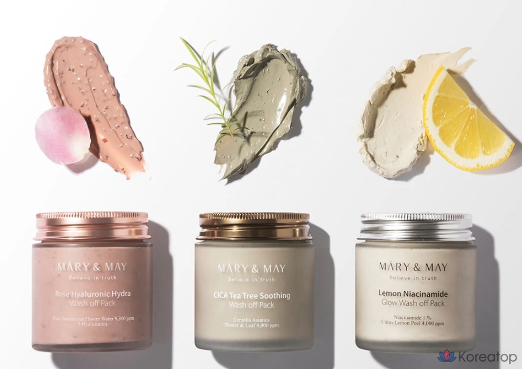 Смываемая маска для лица Marienmay Lemon Niacinamide Glow, 125 г, 1 упаковка, 2 упаковки, фото 10