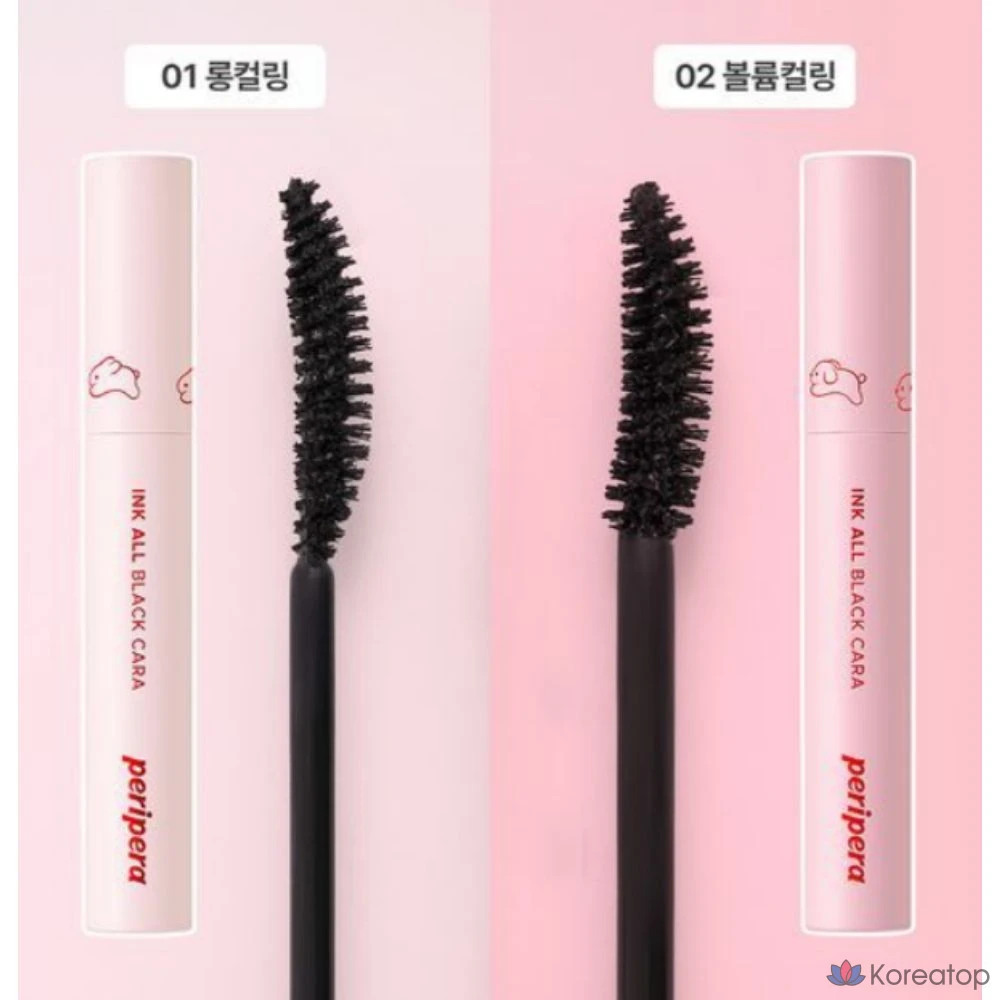 Peripera All Black Cara, 1 шт., фото 2