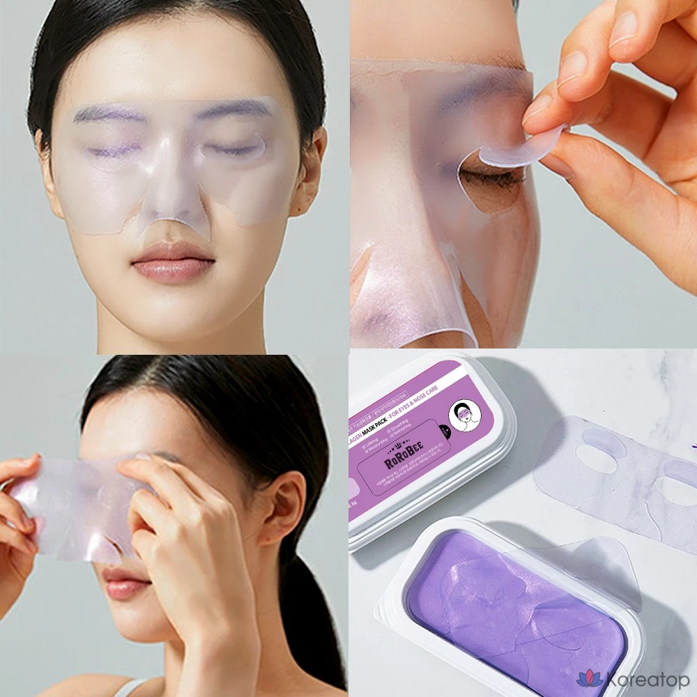 Коллагеновые гидрогелевые патчи для сна от морщин и веснушек, 1 лист, охлаждающая маска для области под глазами, межбровья, переносицы и скул, LOLO SKINNY, 1 штука, 30 штук