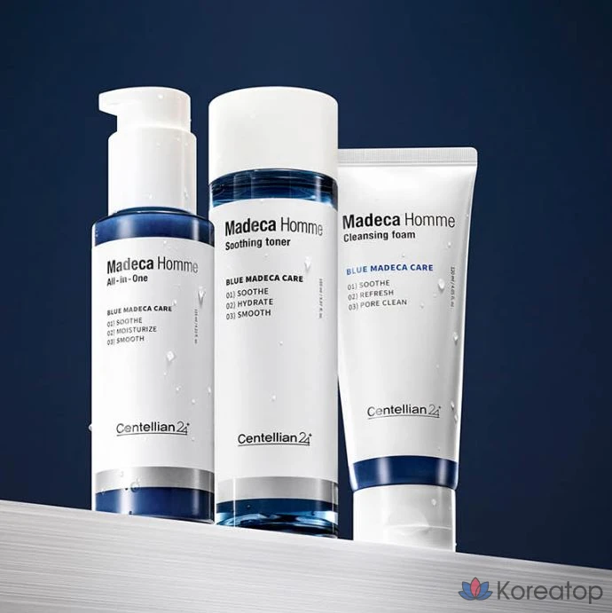 Очищающая пенка для лица Centellian24 Madeca Homme, 120 мл, 1 шт.