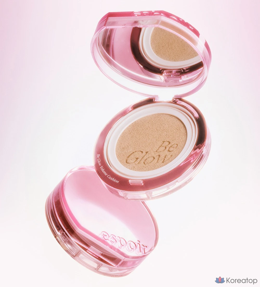 Espoir Flash Glow Edition Biglow Volume Cushion (13 г) + набор спонжей, № 20 Vanilla, 2 комплекта, фото 4