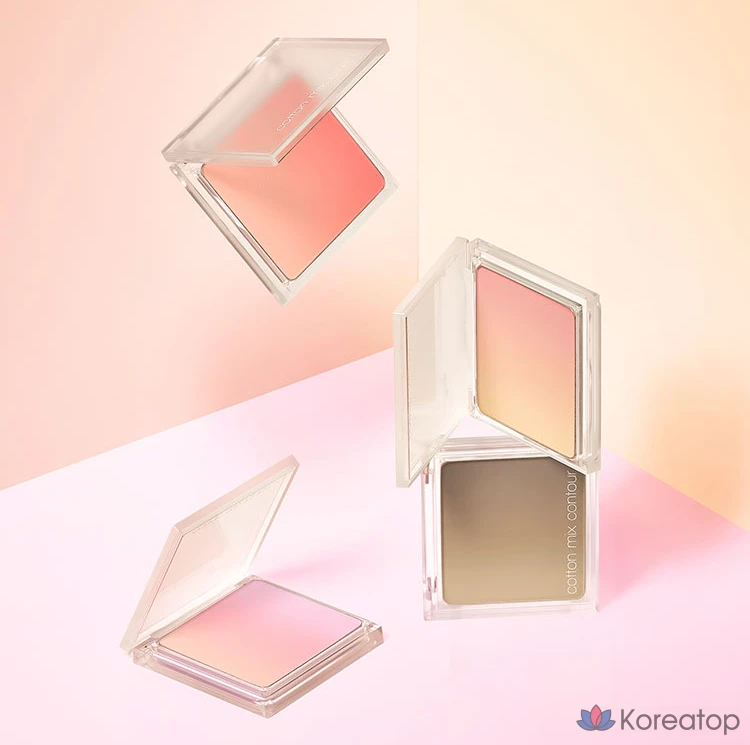 Румяна Missha Cotton Mix, 11 г, № 2, цвет «Растопленный зефир», 1 шт., фото 6