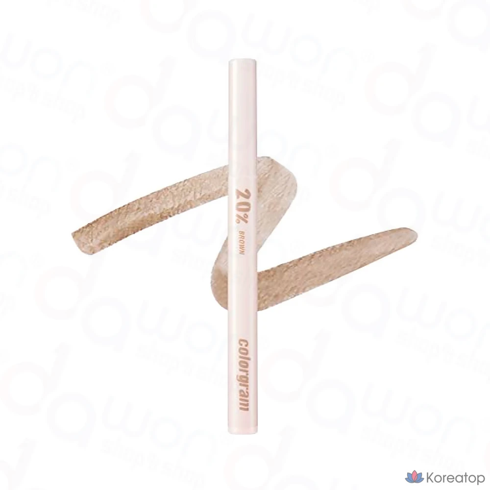 Контурный карандаш для лица Colorgram Contour Creator Liner 6 COLOR, оттенок 08 70% Rose Brown, 1 шт., фото 3