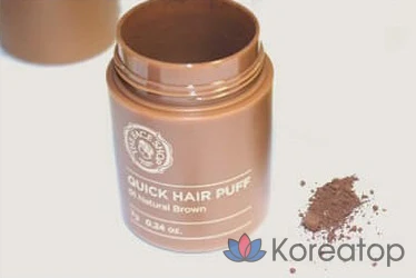 Пучок для волос The Face Shop Quick Hair Puff, 7 г, натуральный коричневый, 1 шт., фото 4