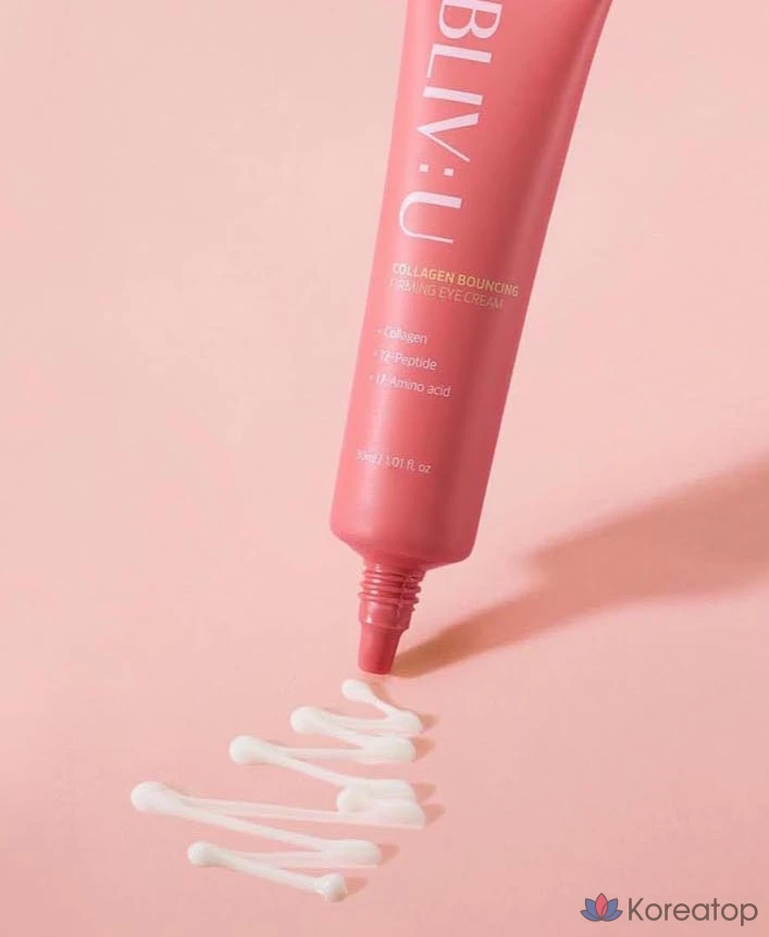 Крем для глаз BLIV:U Collagen Bouncing Elasticity Eye Cream, 30 мл, 1 шт.