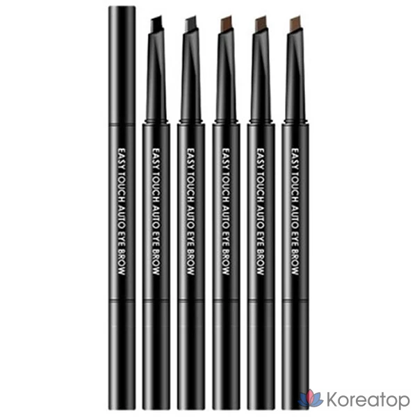 Автоматические брови Tony Moly Easy Touch, 0,4 г, темно-коричневые, 1 шт.