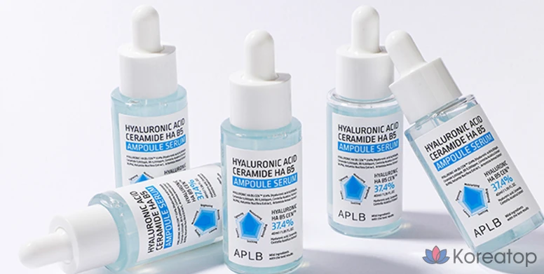 Сыворотка-ампула APLB с гиалуроновой кислотой, церамидом, ГК и витамином B5, 40 мл, 1 шт.