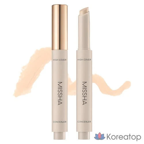 Консилер-стик Missha High Cover Stay Stick 2,8 г, № 21 «Ванильный», 1 шт.