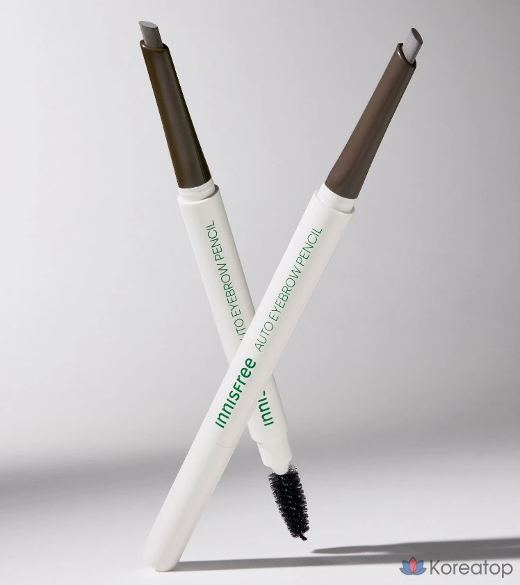 Карандаш для бровей Innisfree Flat Eyebrow Pencil 0.3g, 6 оттенков Urban Brown, 1 шт., фото 5