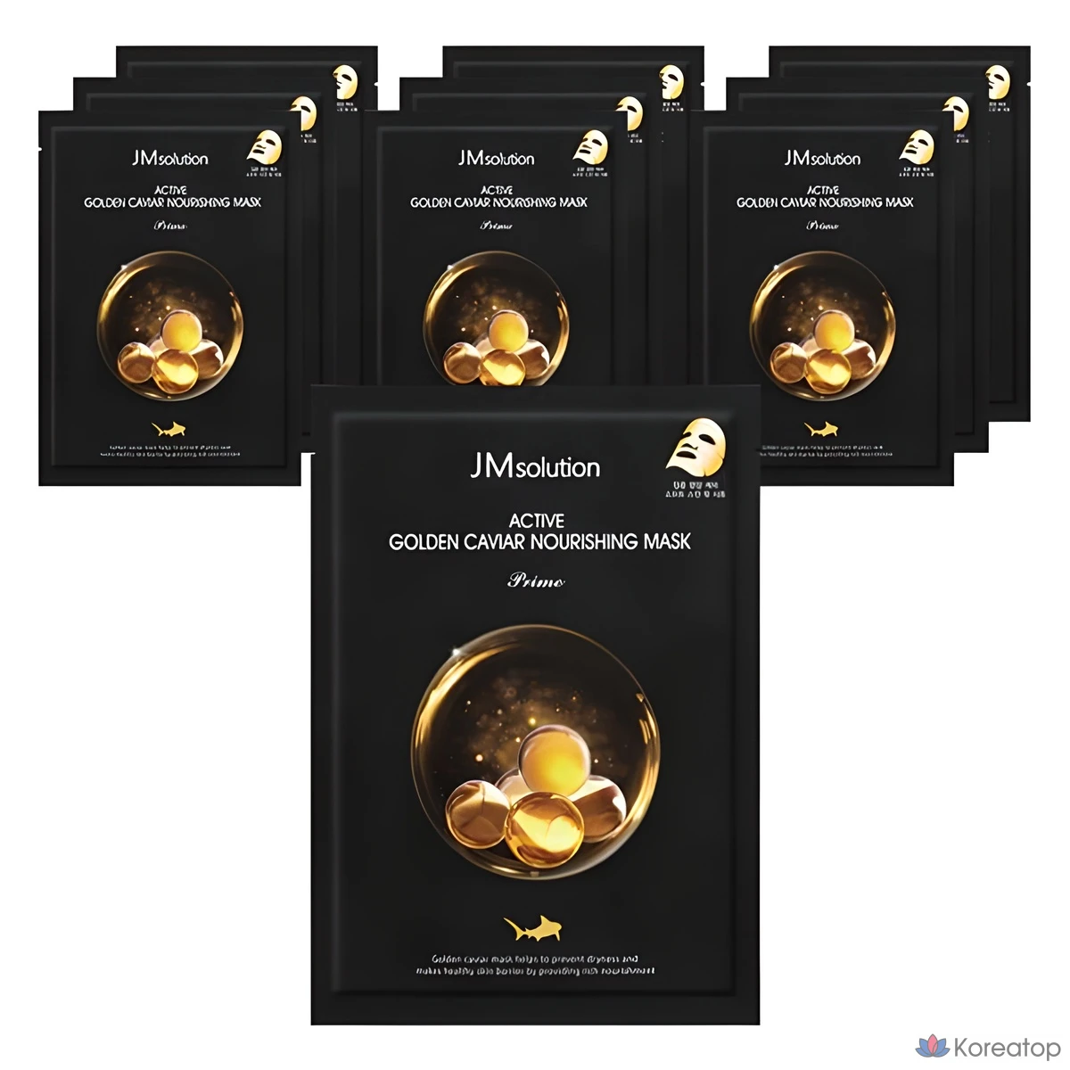 Питательная маска для лица JM Solution Active Golden Caviar, 30 мл, 1 шт., 10 штук