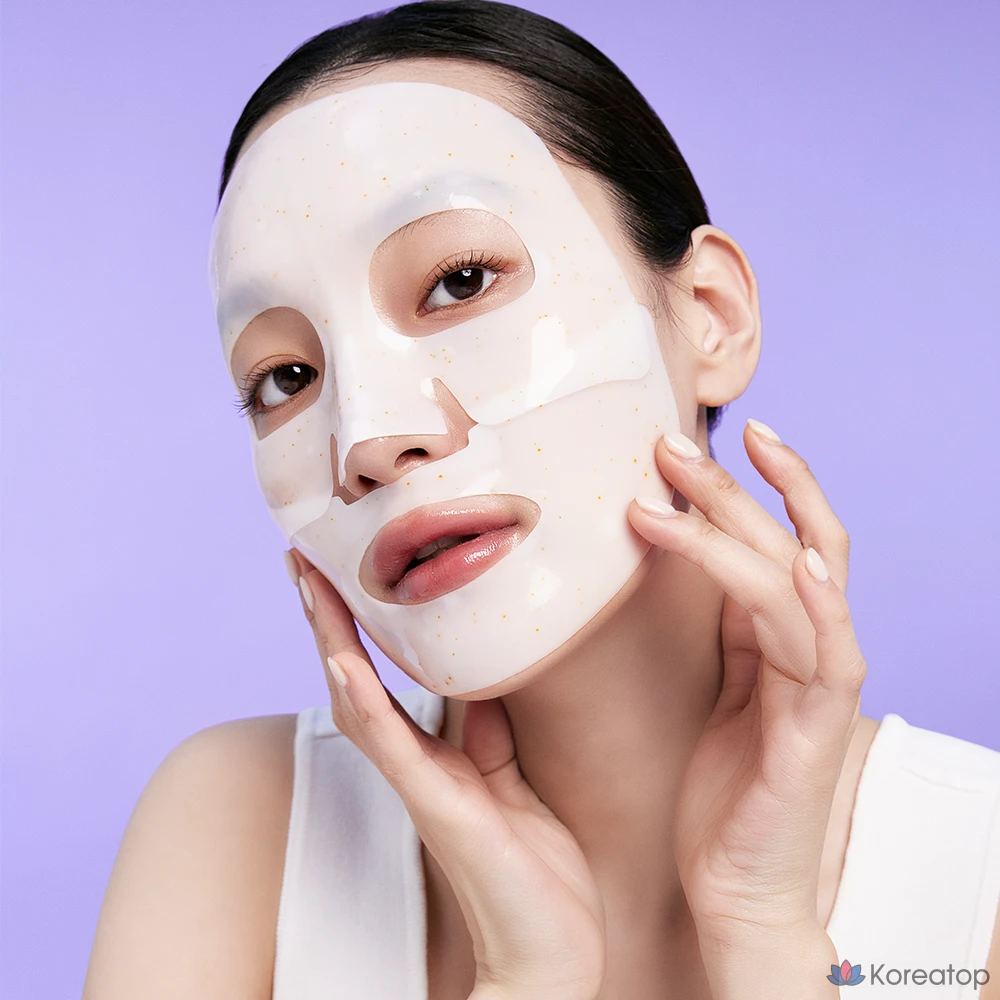 Успокаивающая восстанавливающая тонизирующая гелевая маска Dermafirm R4, 4 штуки, упаковка из 4 штук., фото 6