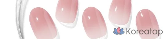 Набор для ухода Ohora Gel Strip Nail 30-piece Set, Milk Rose, 30 шт., фото 9
