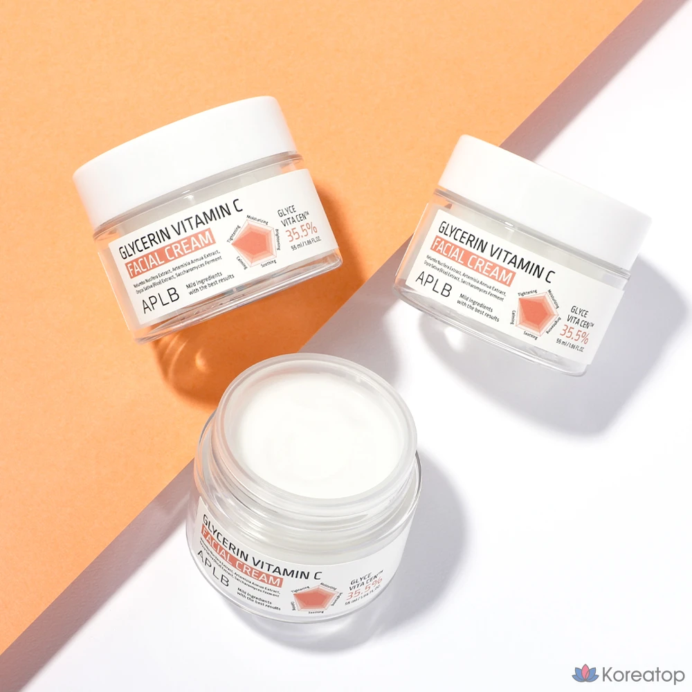 Крем для лица APLB с глицерином и витамином С, 55 мл, 1 шт.