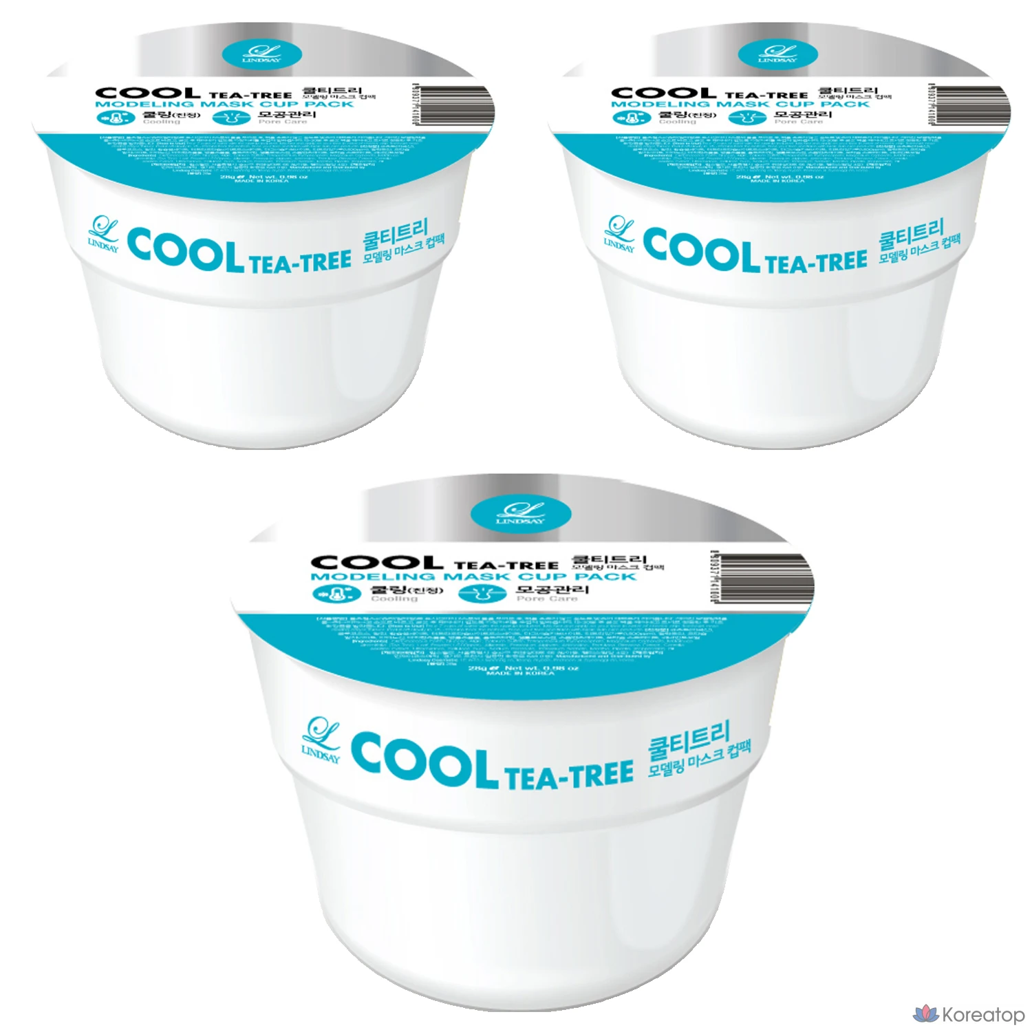 Набор для моделирования волос Lindsay Tea Tree Cup Modeling Pack, 28 г, 1 упаковка, 3 упаковки.