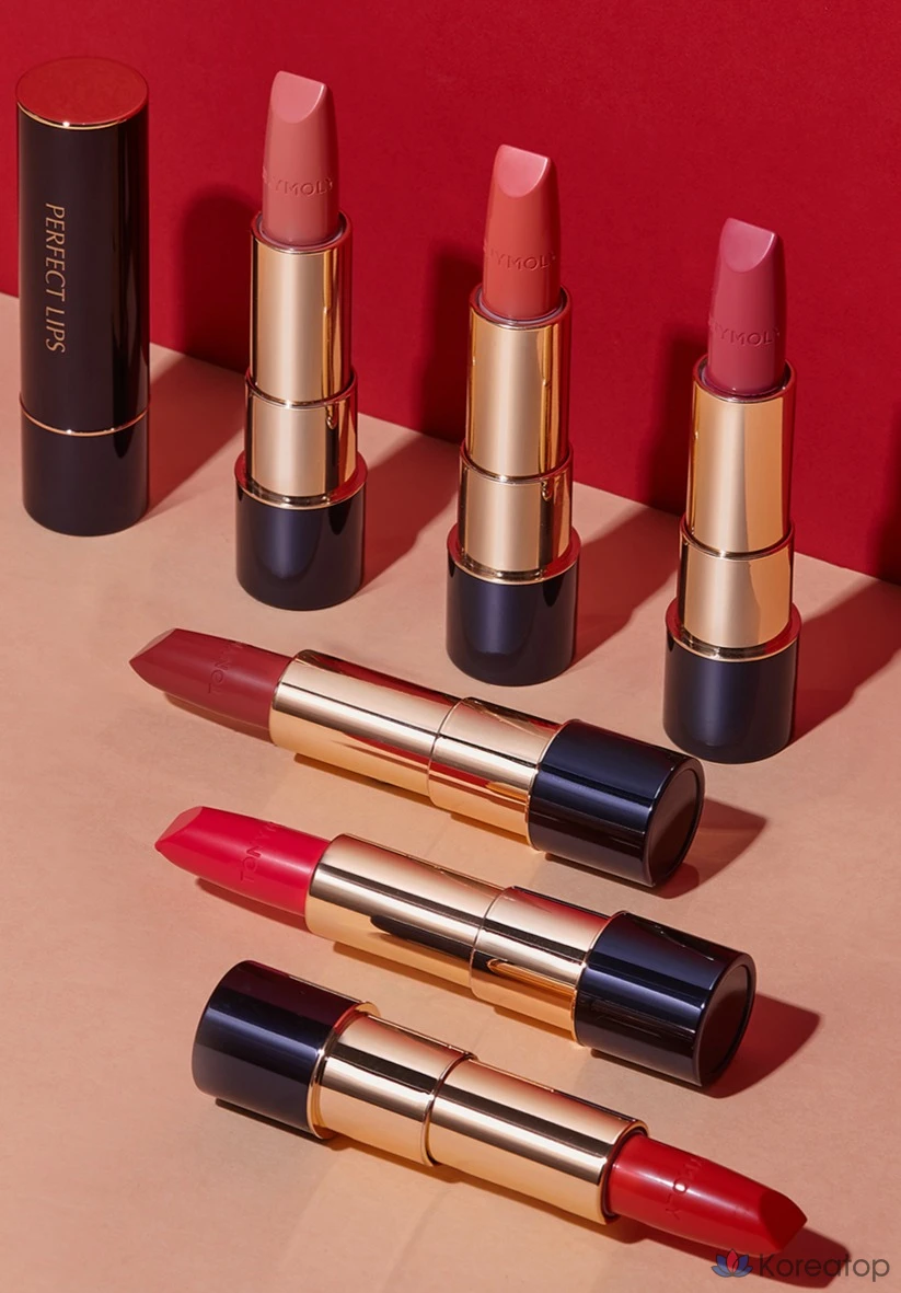 Помада Tony Moly Perfect Lips Rouge Intense, 1 шт., оттенок Coolfuchsia., фото 4