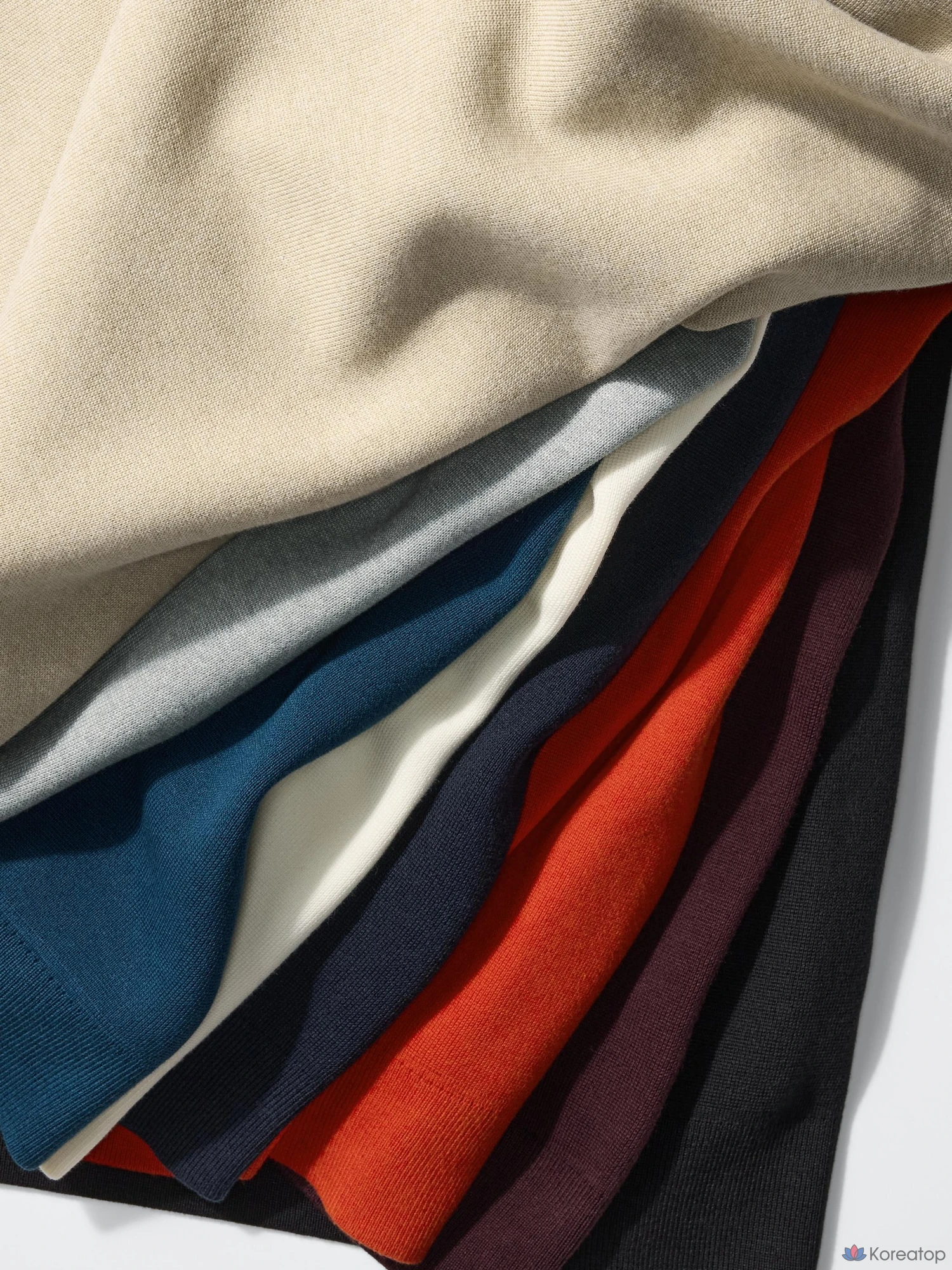 Свитер Uniqlo Washable Milano Rib Crew Neck