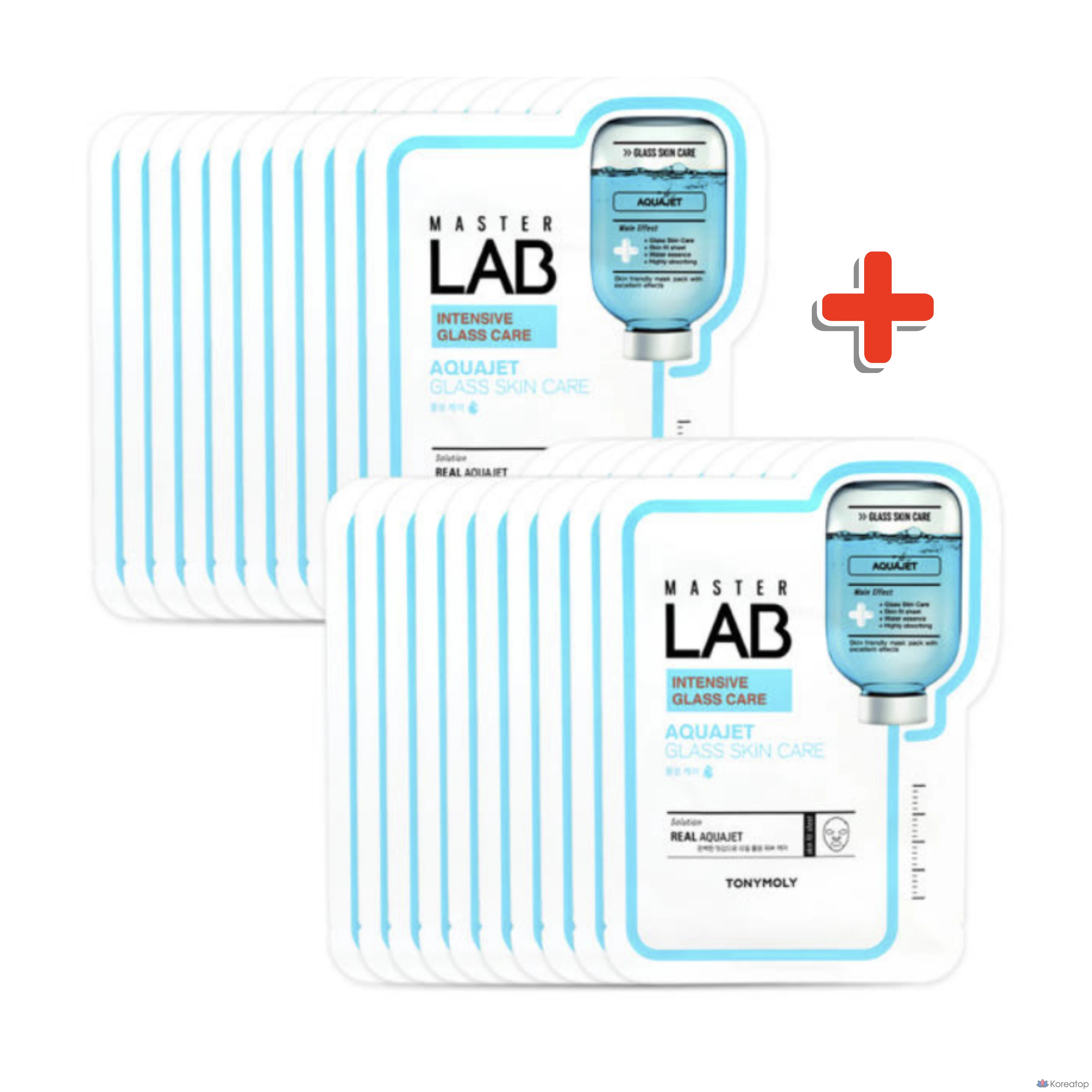 Набор масок для лица Tony Moly Master Lab Aqua Jet Mask Pack, 