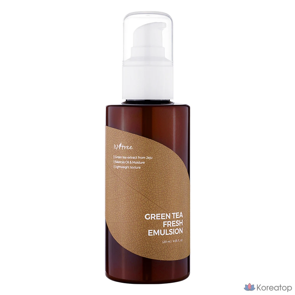 Isandree Свежая эмульсия с зеленым чаем, 120 мл, 1 шт.