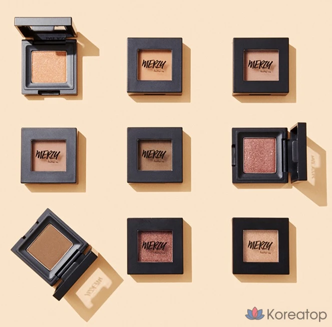 Тени для век MERZY the First, оттенок E1 Sophie Beige, 1 шт., фото 8