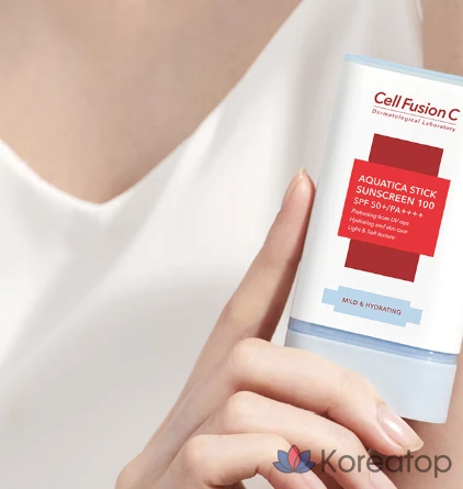 Солнцезащитный стик Cellfusion C Aquatica 100 SPF50+ PA++++, 19 г, 1 шт.