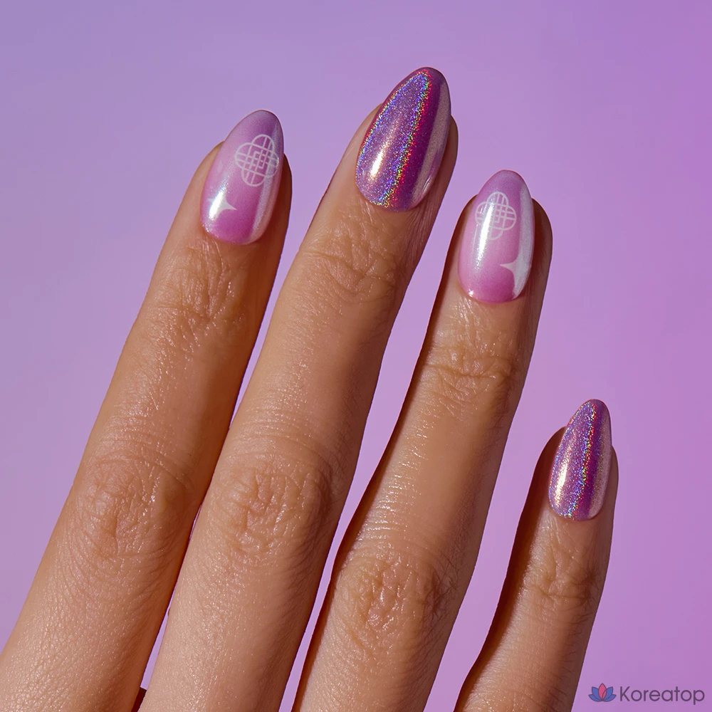 Гель-лак для ногтей Ohora Real Gel Tip, оттенок Crystal Aura, 1 шт., фото 6
