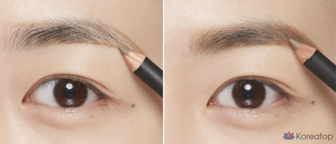 Карандаш для бровей Missha Smudgeproof Wood, светло-коричневый, 1 шт., фото 6