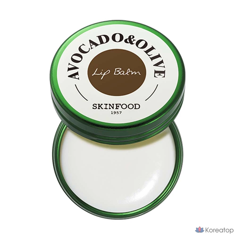 Бальзам для губ Skinfood с авокадо и оливками, 12 г, 1 шт., фото 2