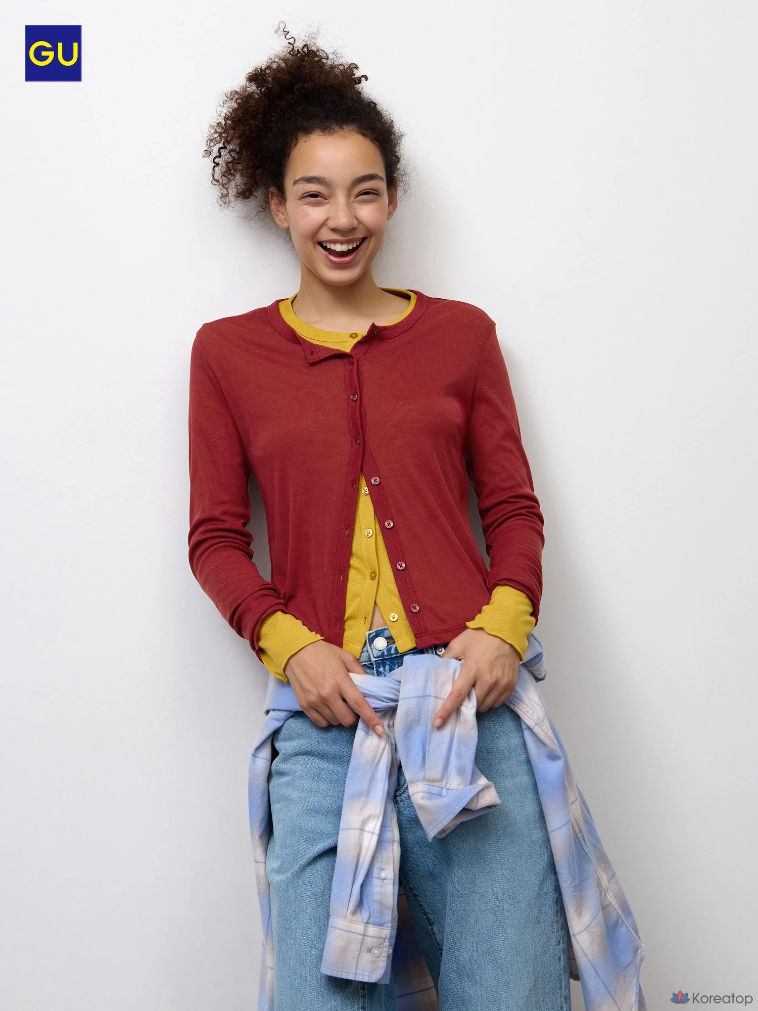 Кардиган Uniqlo Soft Sheer
