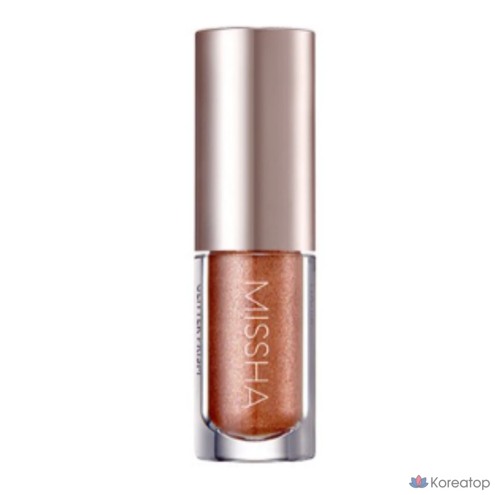 Жидкие тени для век Missha Glitter Prism, оттенок Dragon Fantasy (кораллово-бежевый), 1 шт.