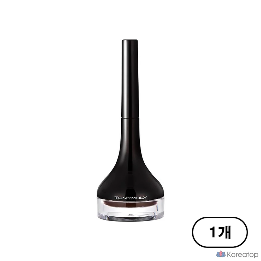 Гелевая подводка для глаз Tony Moly Back с длинной кисточкой, коричневая, 1 шт.