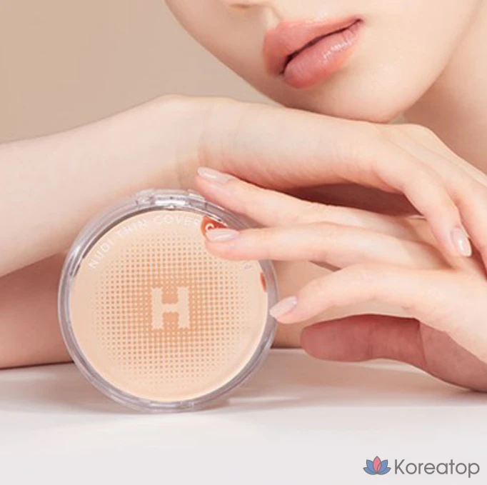 Тональный крем-кушон HANSKIN Nude Scene, 12 г, оттенок Pure Beige, 1 шт., фото 5