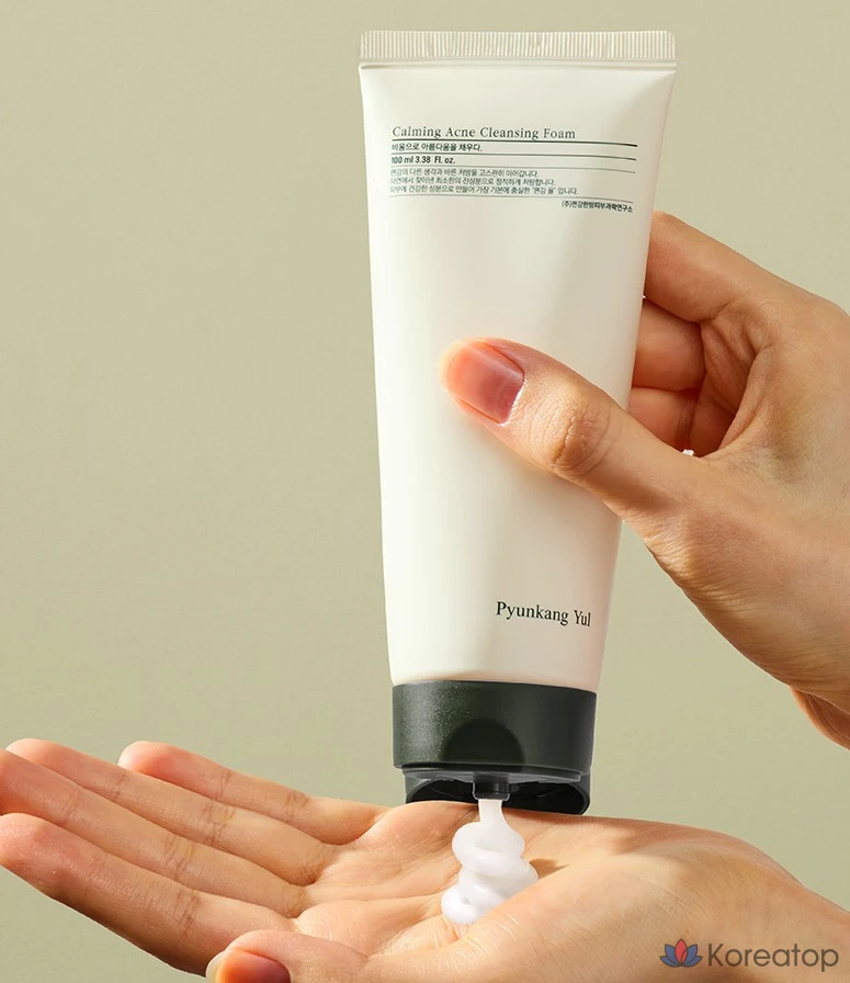 Очищающая пенка для лица Pyungangyul Calming Acne Cleansing Foam, 100 мл, 1 шт.
