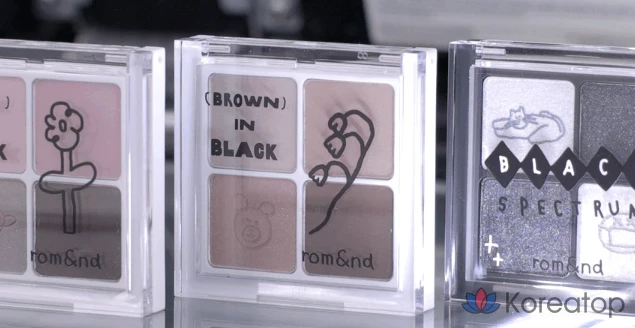 Палетка теней для век ROM&ND Inap Square Better Than Eyes, 6,1 г, B03 Glitz, 1 шт.