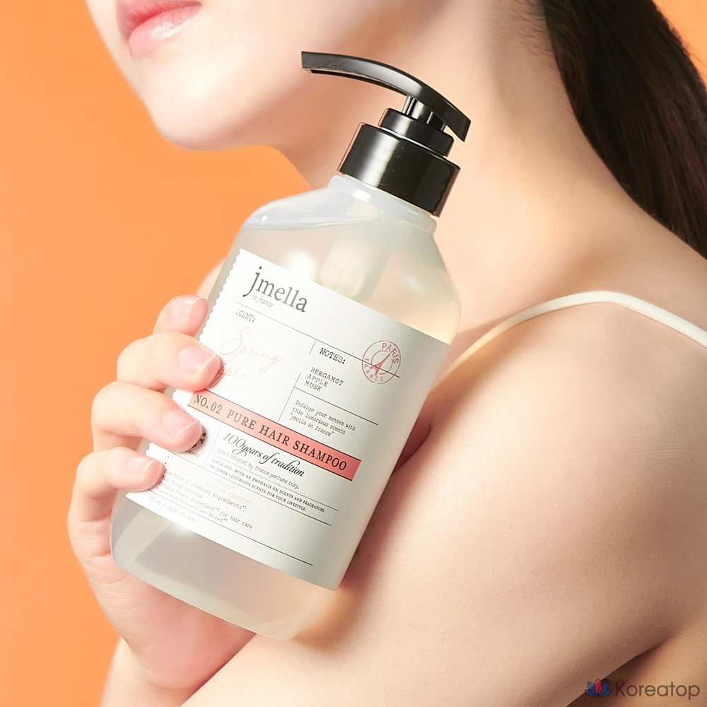 Шампунь для волос Pure Spring с ароматом яблока, 500 мл, 1 шт.