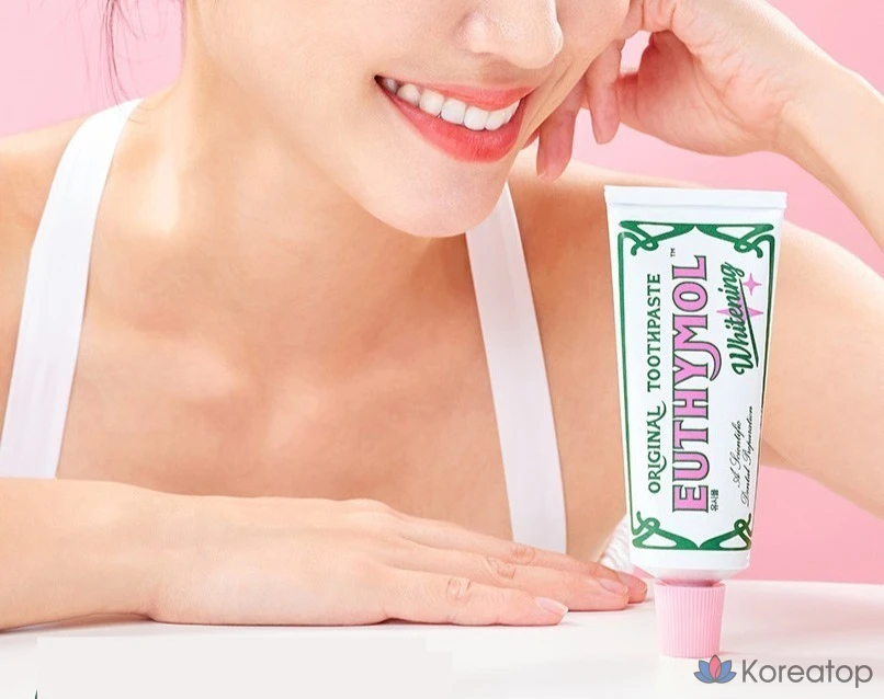 Зубная паста Euthymol Whitening Portable, 40 г, набор с зубной щеткой, 1 шт.