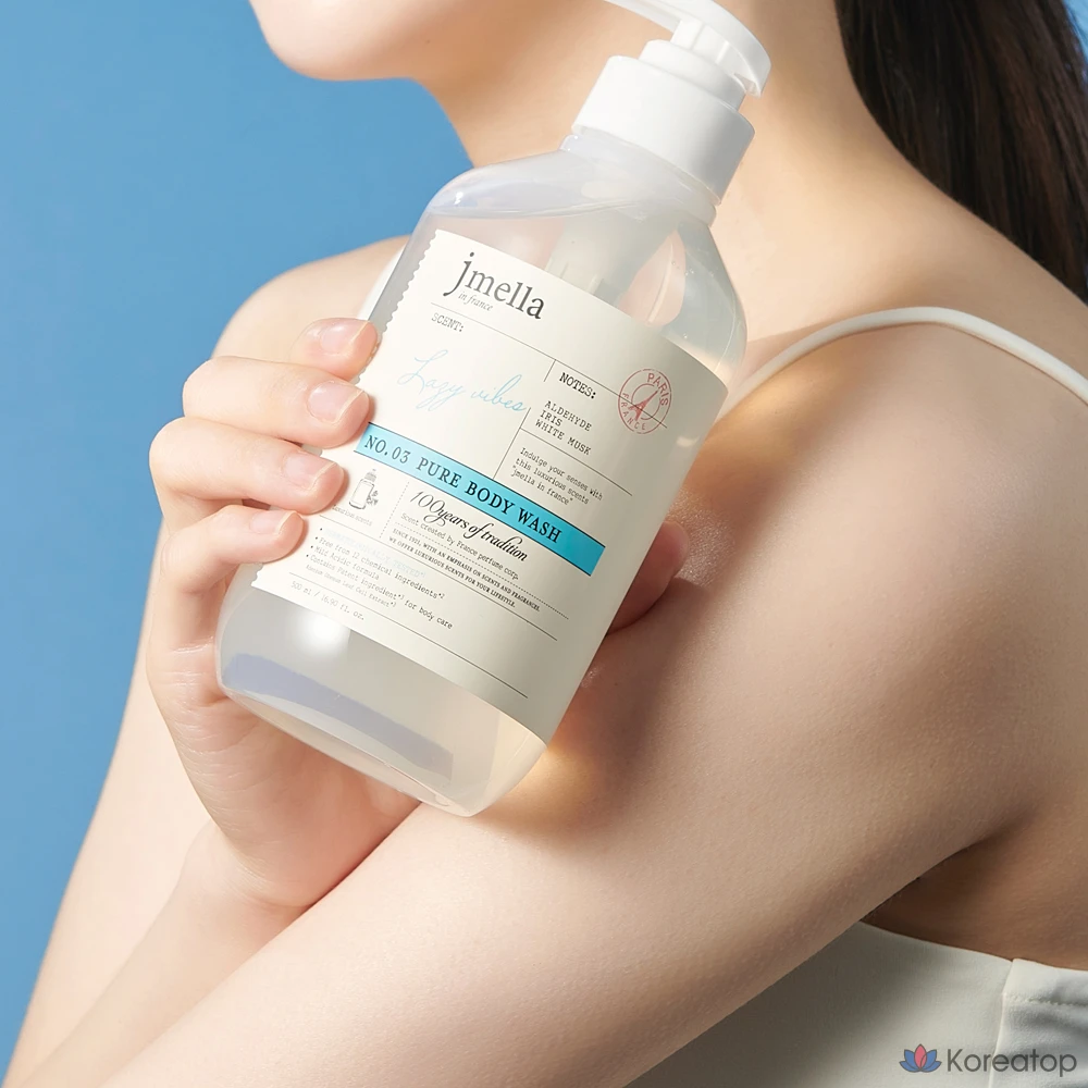 Гель для душа Pure Lazy Vibes с цветочным мускусом, 500 мл, 1 шт.