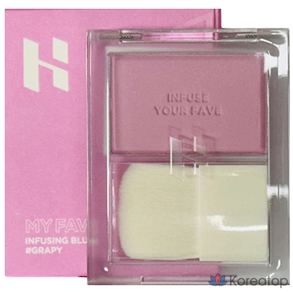 Holika Holika My Favorite Infusing Blush 5.5g (№ 10 Grayphy), Grayphy, 1 шт.