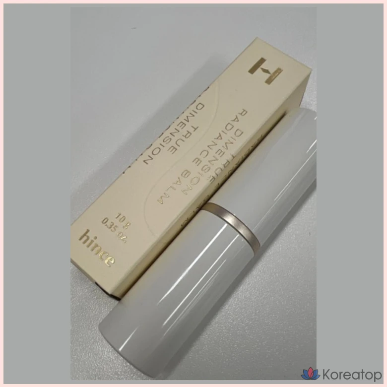 Бальзам для лица Hince True Dimension Radiance Balm 10 г, Многофункциональный бальзам для сияния, Водный бальзам для сияния, Shelly Pink, 1 шт., фото 2