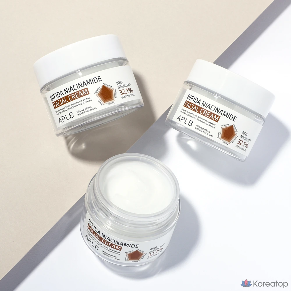 Крем для лица APLB с бифидобактериями и ниацинамидом, 55 мл, 1 шт.