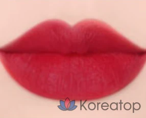 Матовая помада L'OCEAN Velouté Chiffon, 4 г, 1 шт., цвет «Полуночно-красный»., фото 2