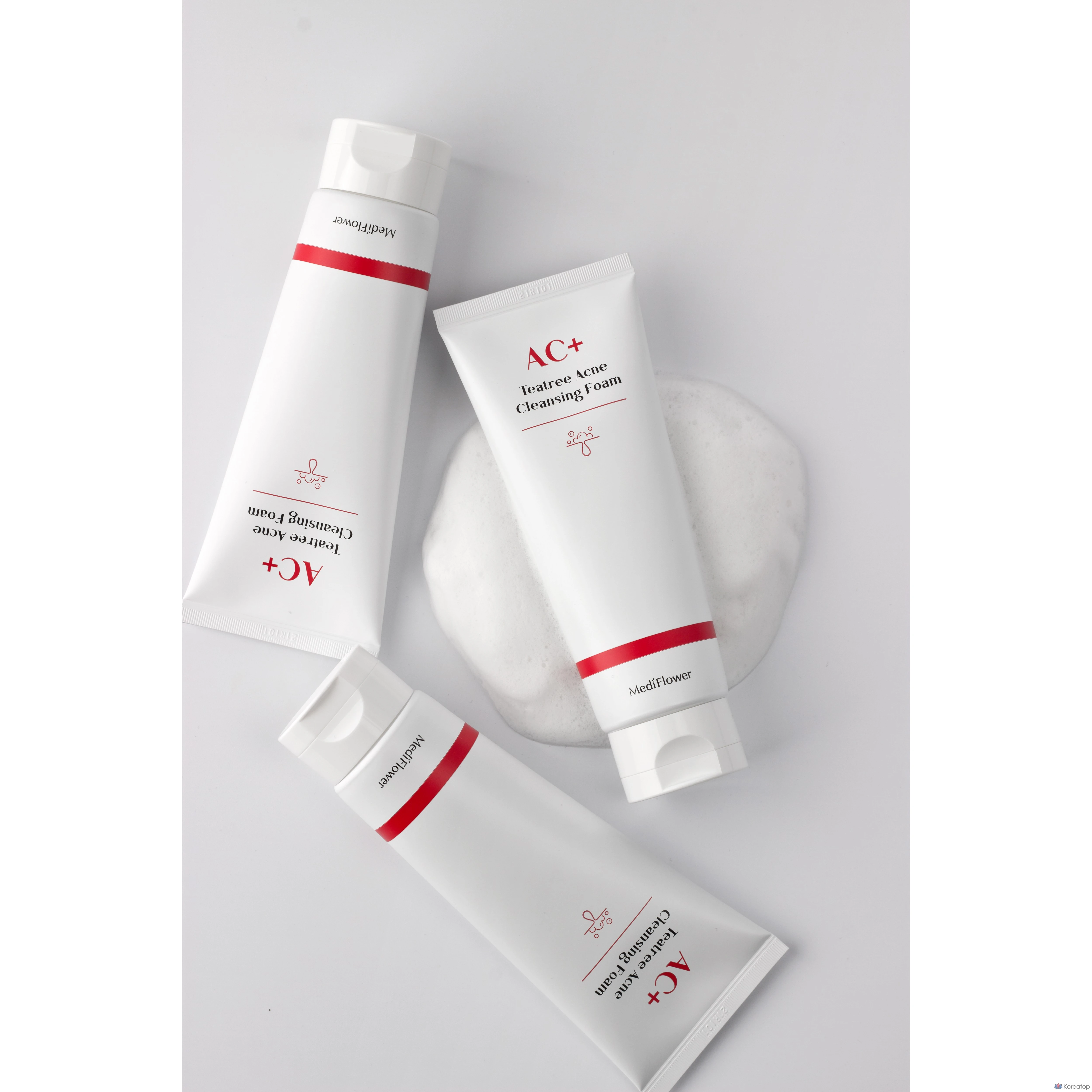 Очищающая пенка MediFlower Tea Tree Acne Cleansing Foam, 150 мл, 1 шт.