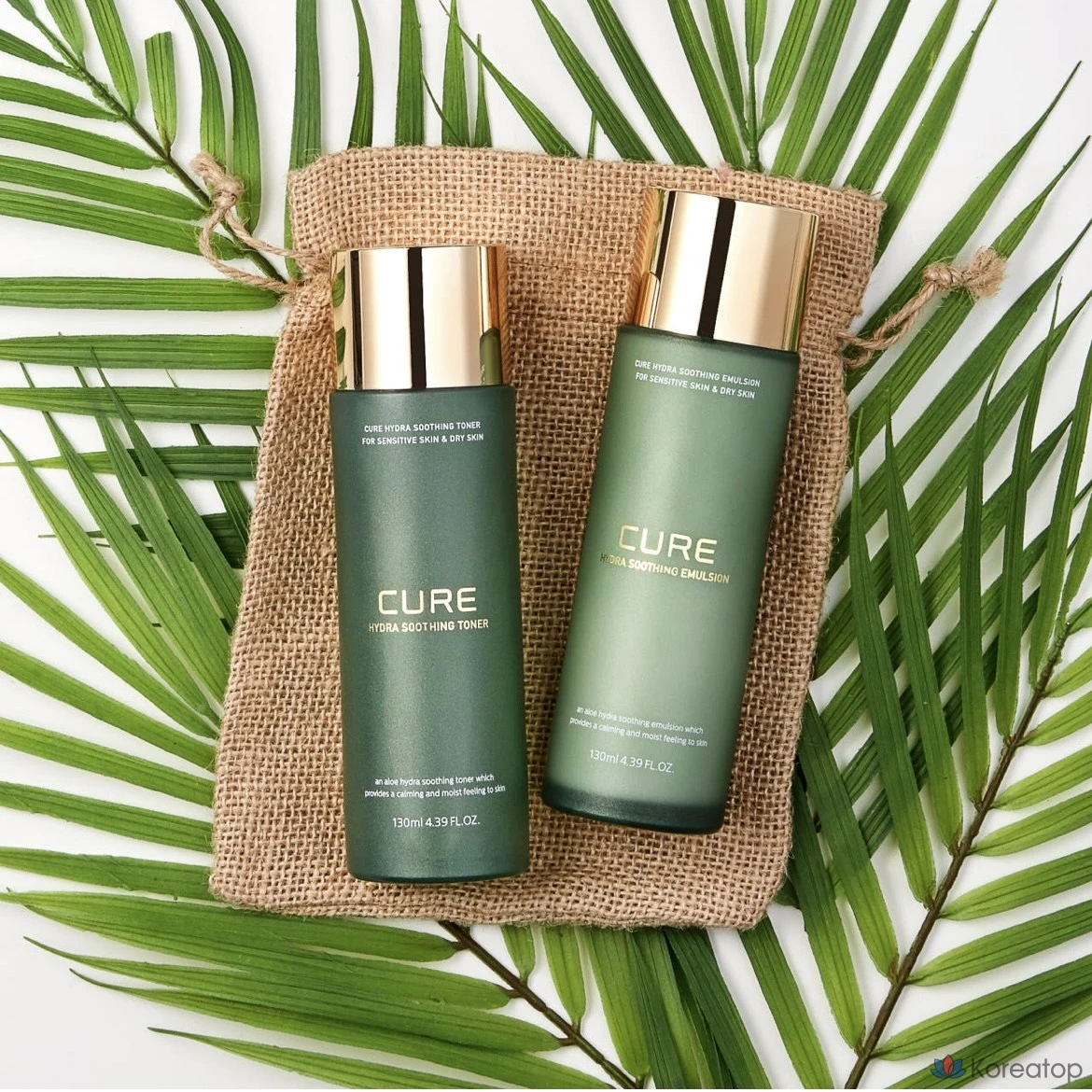 Тоник с алоэ вера, увлажняющий и успокаивающий, охлаждающий, эмульсия для решения проблемной кожи, 2 крема, 1 набор