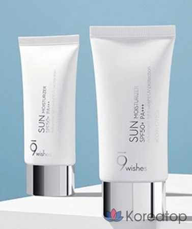 Солнцезащитный крем 9wishes Sun Moisturizer SPF50+ PA+++, 50 мл, 1 шт.