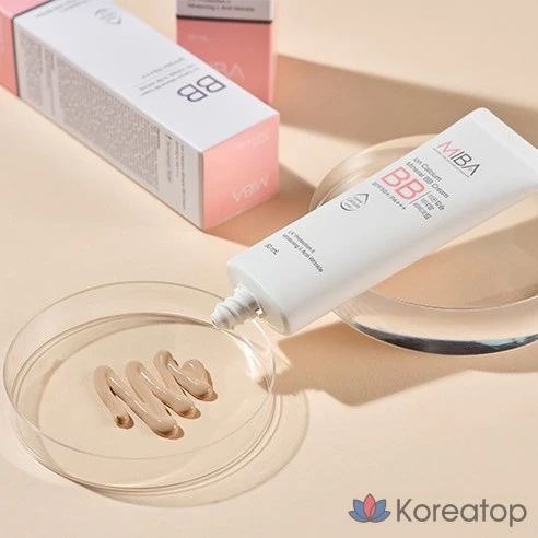 Минеральный BB крем с ионами кальция и SPF50+ Miba