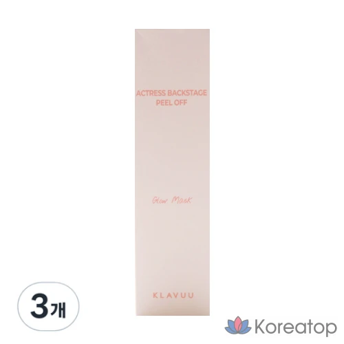 Отшелушивающая маска для лица Klavuu Peel Off Glow Mask, 70 мл, 3 шт., 1 упаковка
