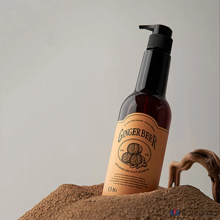 Шампунь CH6 Ginger Beer Hair &amp; Scalp Care Shampoo против выпадения волос, 500 мл, 1 шт.