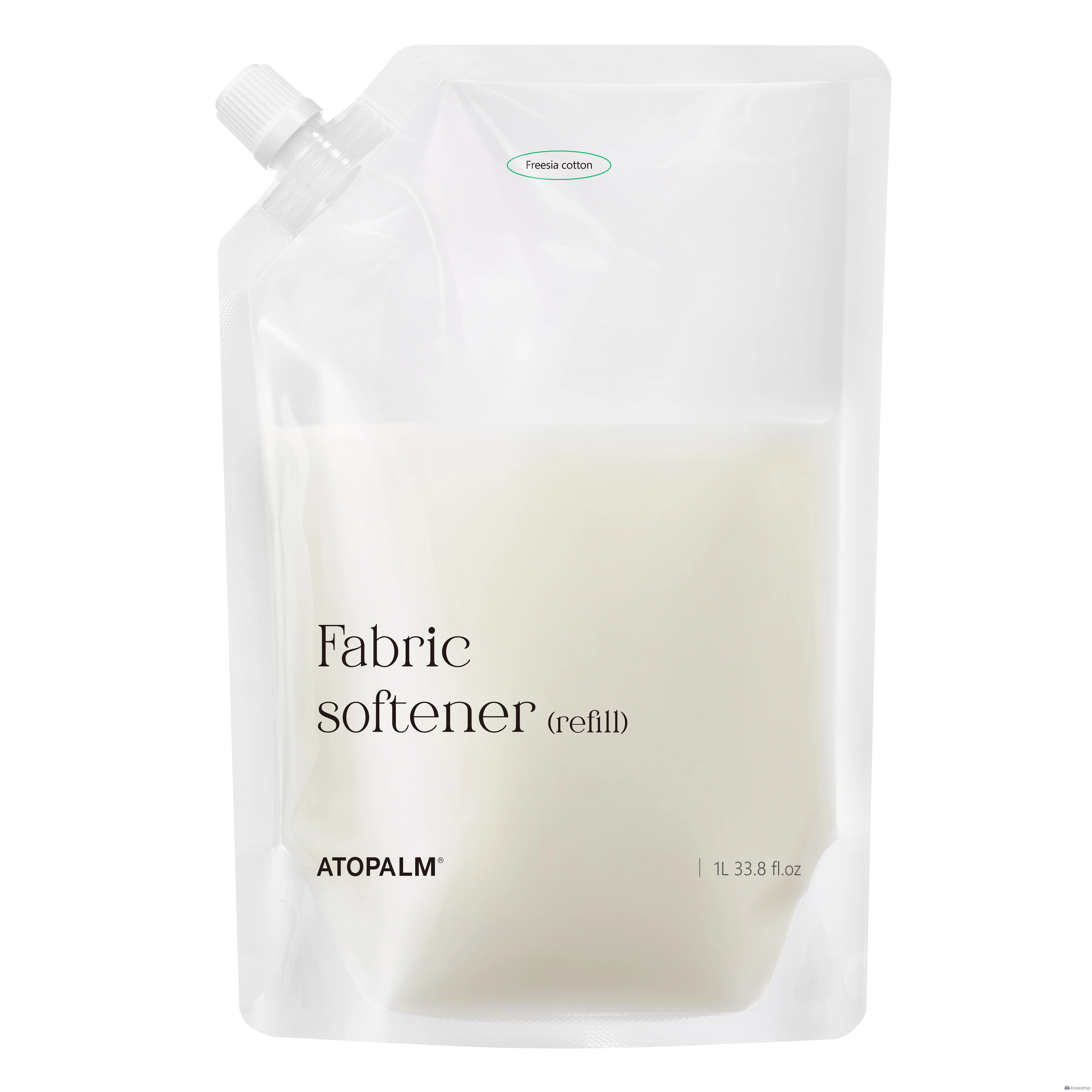 Сменный блок кондиционера для белья Atopalm с ароматом фрезии и хлопка, 1 л, 1 шт.